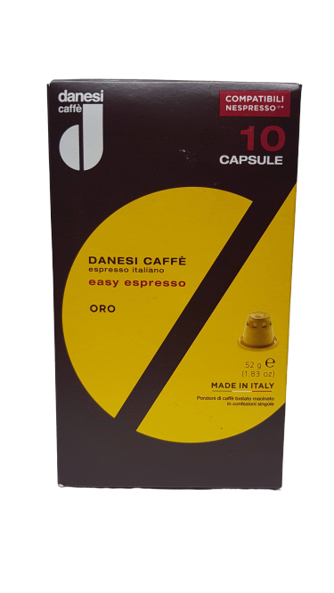 Easy Espresso Classico - Nespresso Compatibile - 10 Capsule - Danesi Caffe